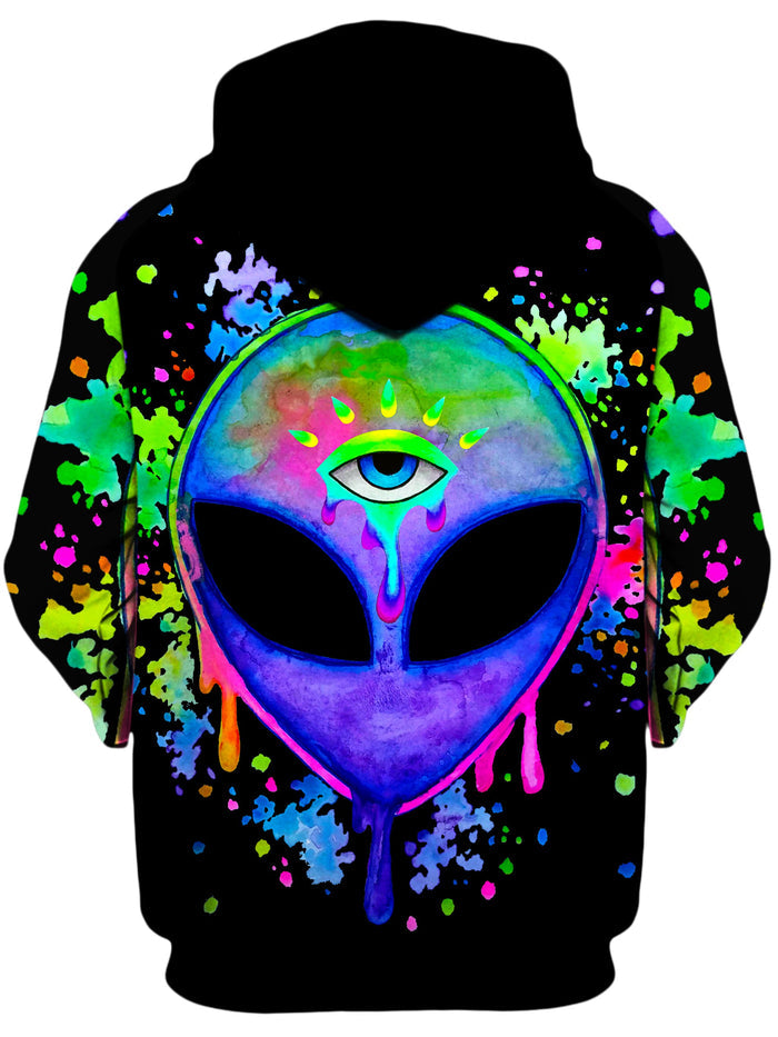 Splatter Alien Unisex Hoodie BrizBazaar Epic Hoodie