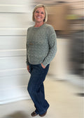 Spruce Pointelle Sweater by Charlie B Charlie B SWEATER