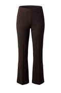 Stella Pull-On Flare W/ Bttn Hem - 30', Brown Truffle Liverpool Pants 4