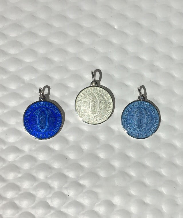 Sterling Silver Enamel Mother Seton Charm