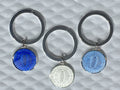 Sterling Silver Enamel Mother Seton Charm+Keychain