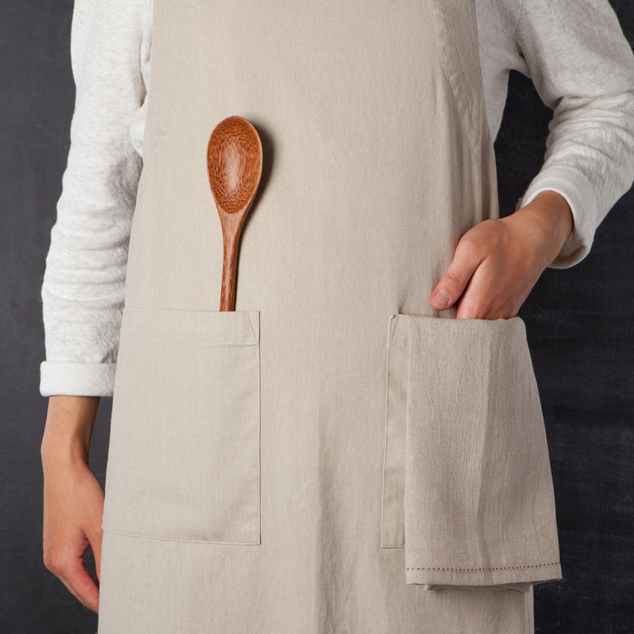 Stonewash Apron - Dove Gray
