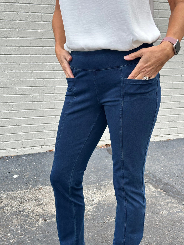 Stonewash Seamed Pocket Pant Habitat Casual Pant