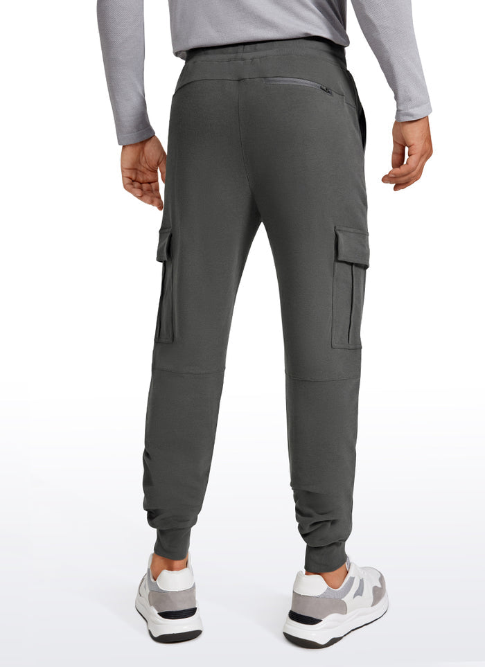 CRZ YOGA Men's Casual Lounge Classic-Fit Sweatpants 29" Anthracite