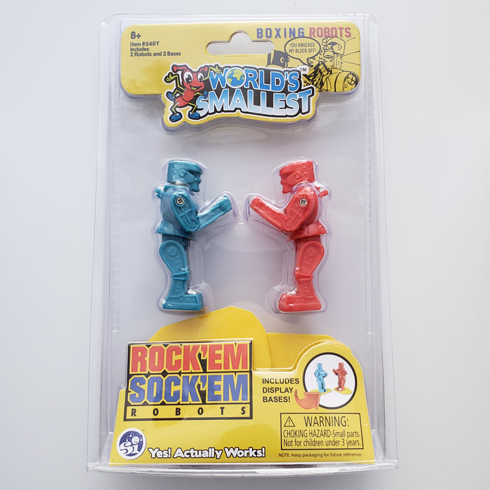 Super Impulse - World's Smallest - Rock 'Em Sock 'Em Robots