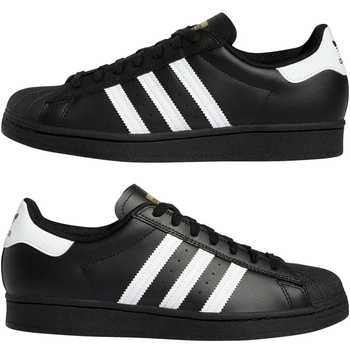 Adidas Superstar nera adv black white