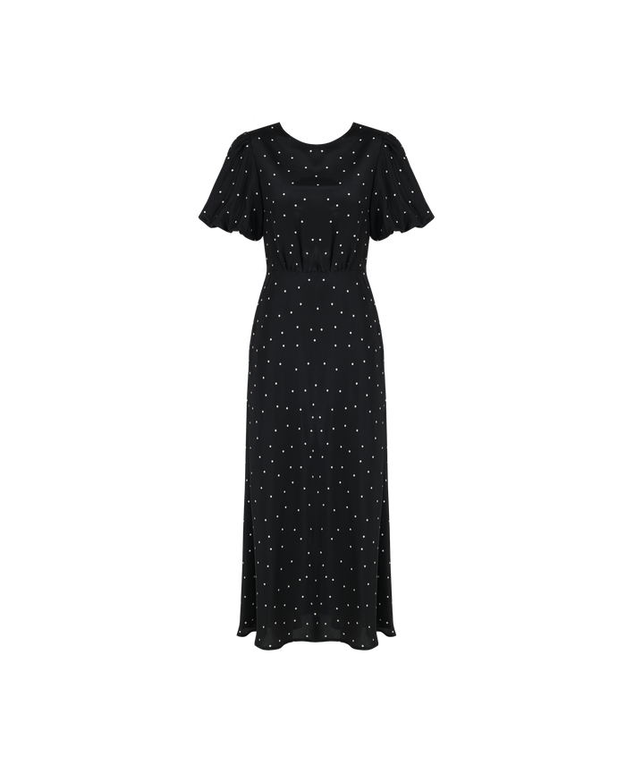 SYMPHONY SILK DRESS POLKA DOT