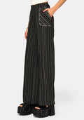 Tate Stripe Wide Leg Trousers