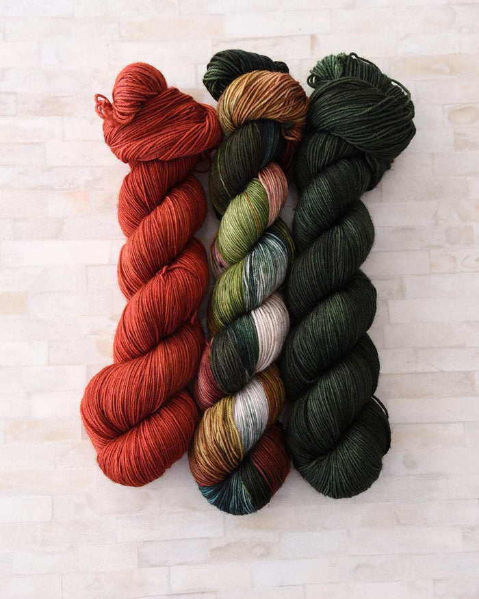 Destination Yarn fingering weight yarn Terra Cotta - dyed to order