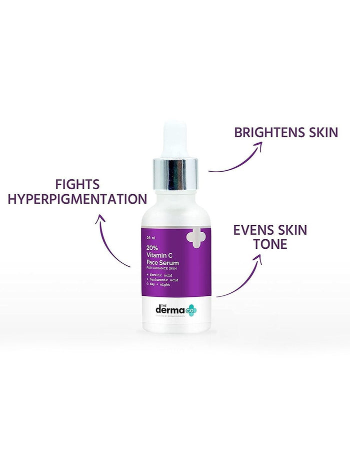 The Derma Co 20% Vitamin C Face Serum (20ml)