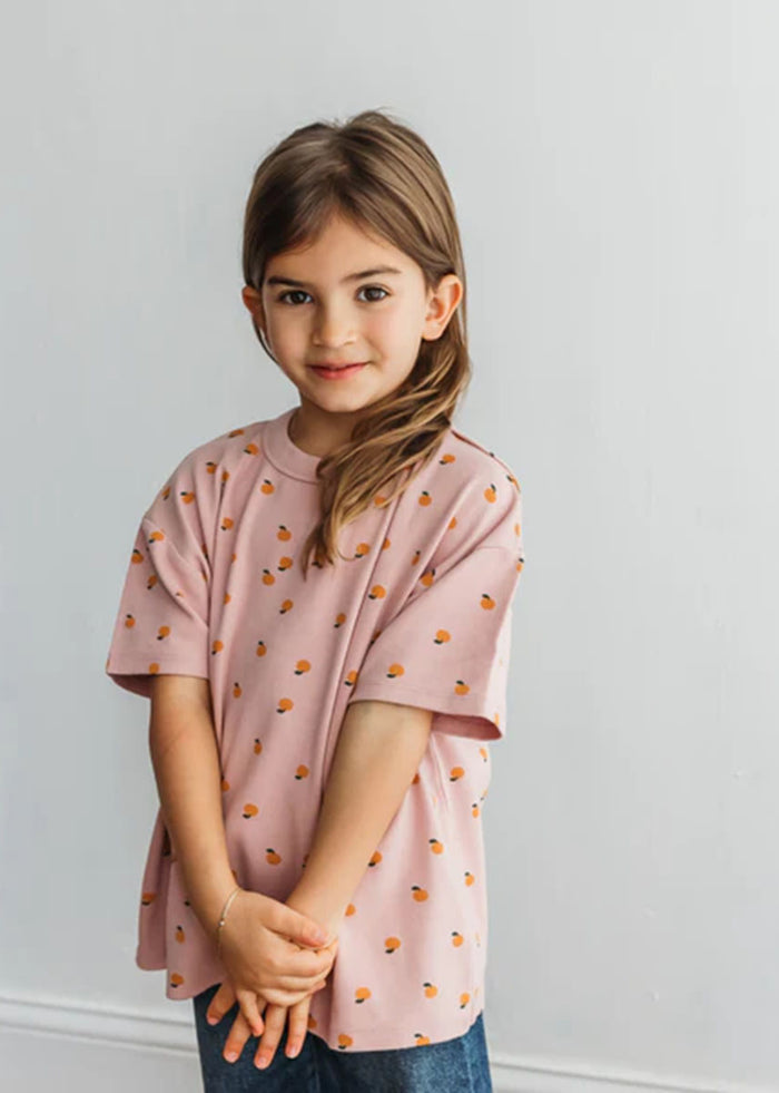 The Mandarin Tee - Mauve