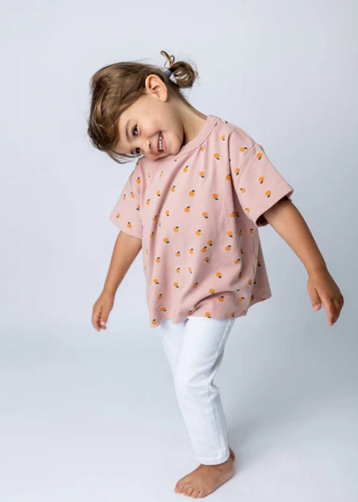 The Mandarin Tee - Mauve