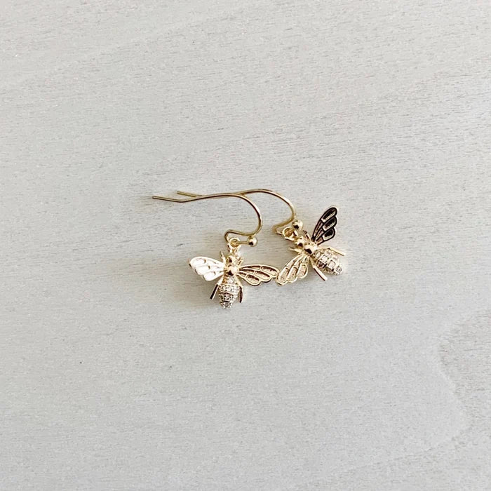 The Sister Label - Bumblebee Earrings - Gold