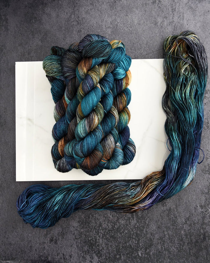 Destination Yarn fingering weight yarn The Tempest