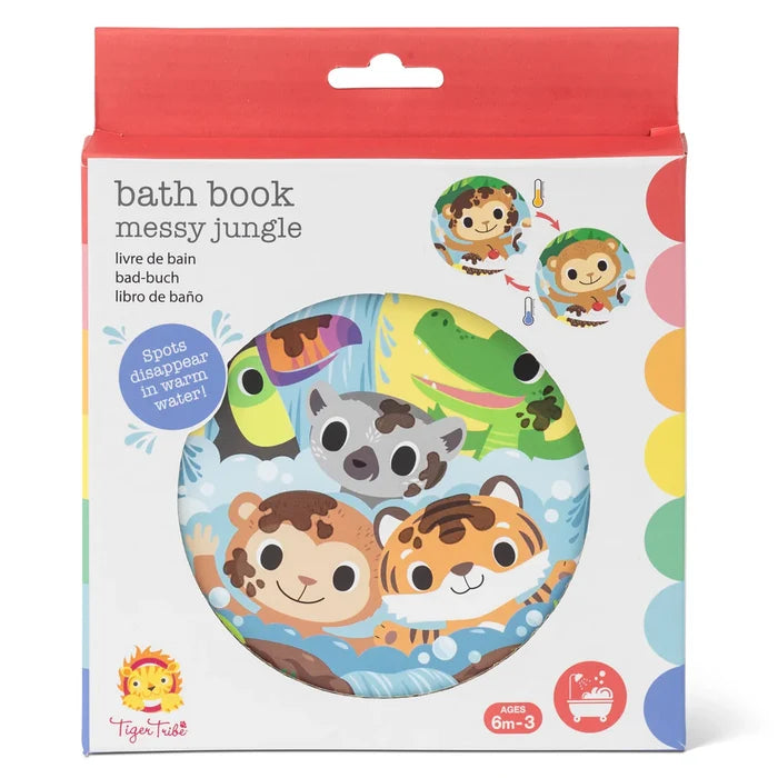 Tiger Tribe - Bath Book - Messy Jungle