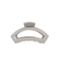 Small TELETIES Hair Clips Teleties clip Silver Flames / Open Clip