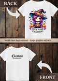 Tiny terror Tee- cute witch please, I’m adorable Claxton Creations GB
