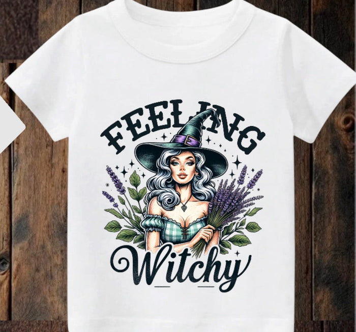 Tiny terror Tee- feeling witchy 🧙‍♀️ 🌺 Claxton Creations GB
