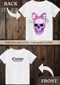 Tiny terror Tee- girlie 🎀 ghost 👻 oil-spill Claxton Creations GB