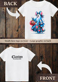 Tiny terror Tee- pretty patchwork girlie 🎀 ghost 👻 Claxton Creations GB