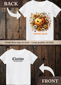 Tiny terror Tee- pretty pumpkin 🎃 season Claxton Creations GB