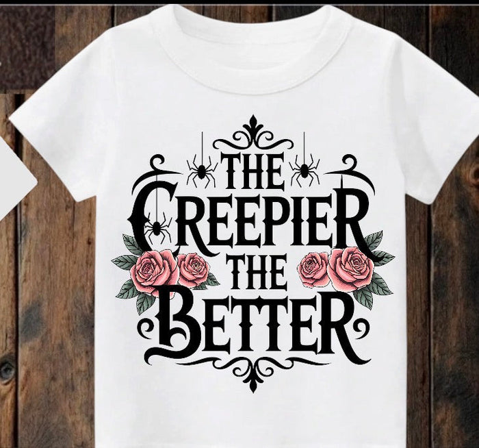 Tiny terror Tee- The creepier, the better 🌹 Claxton Creations GB