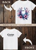 Tiny terror Tee- watercolour ghost Claxton Creations GB