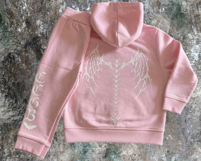 Tiny Terrors- fallen angel 🪽Tracksuit set Claxton Creations GB