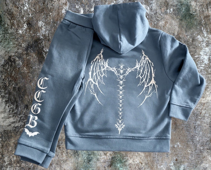 Tiny Terrors- fallen angel 🪽Tracksuit set Claxton Creations GB
