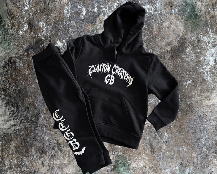 Tiny Terrors- fallen angel 🪽Tracksuit set Claxton Creations GB
