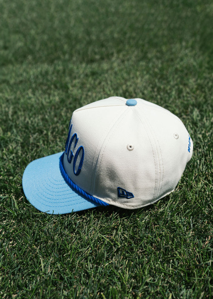 Toddler Chicago Two-Tone Rope Hat - Light Blue & Royal