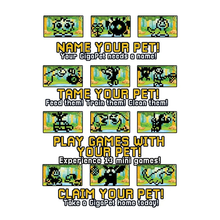 Top Secret Toys - GigaPets - Cryptids