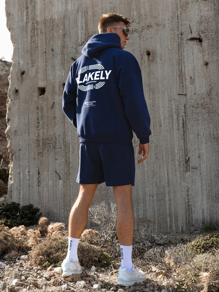 Track Active Hoodie - True Navy