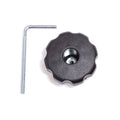 Saris Basic Black Trainer Knob Kit — replacement resistance knobs for Saris trainers