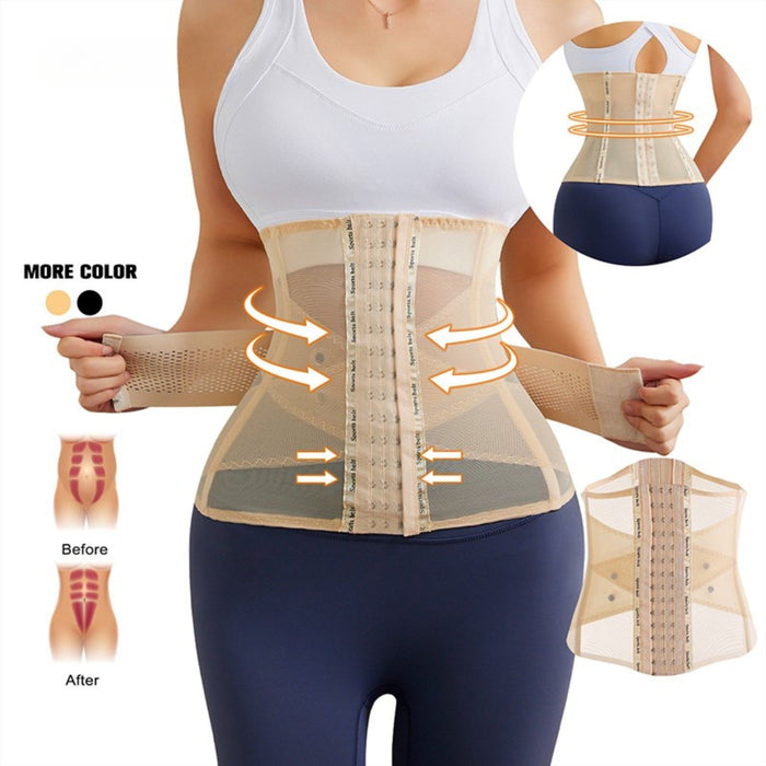 Translucent Ventilate Full Body Plus Size Waist Trainer Shaper Tummy Control