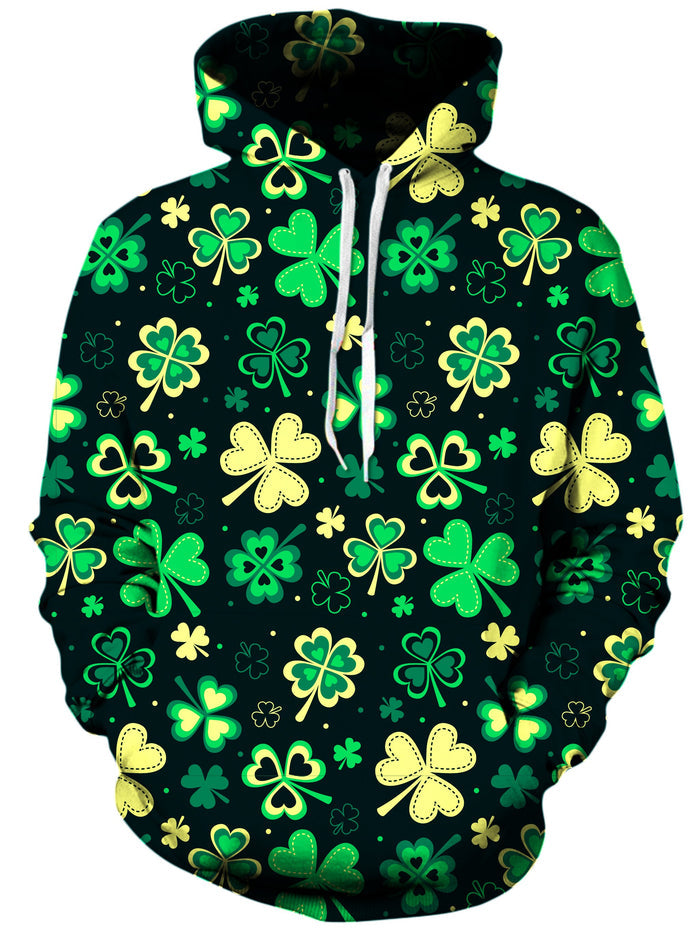 Trippy Clover Unisex Hoodie iEDM Epic Hoodie
