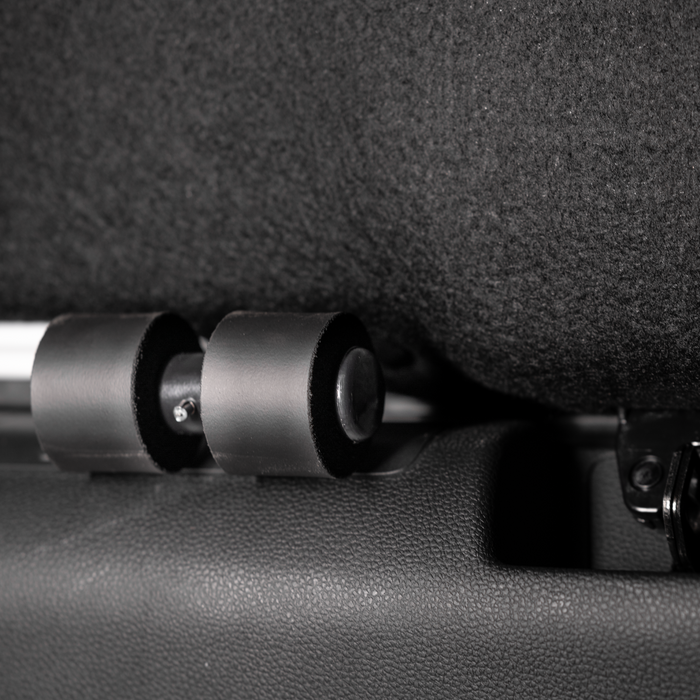 Saris Trunk Rack Lock — lock cylinder and key, close-up detail