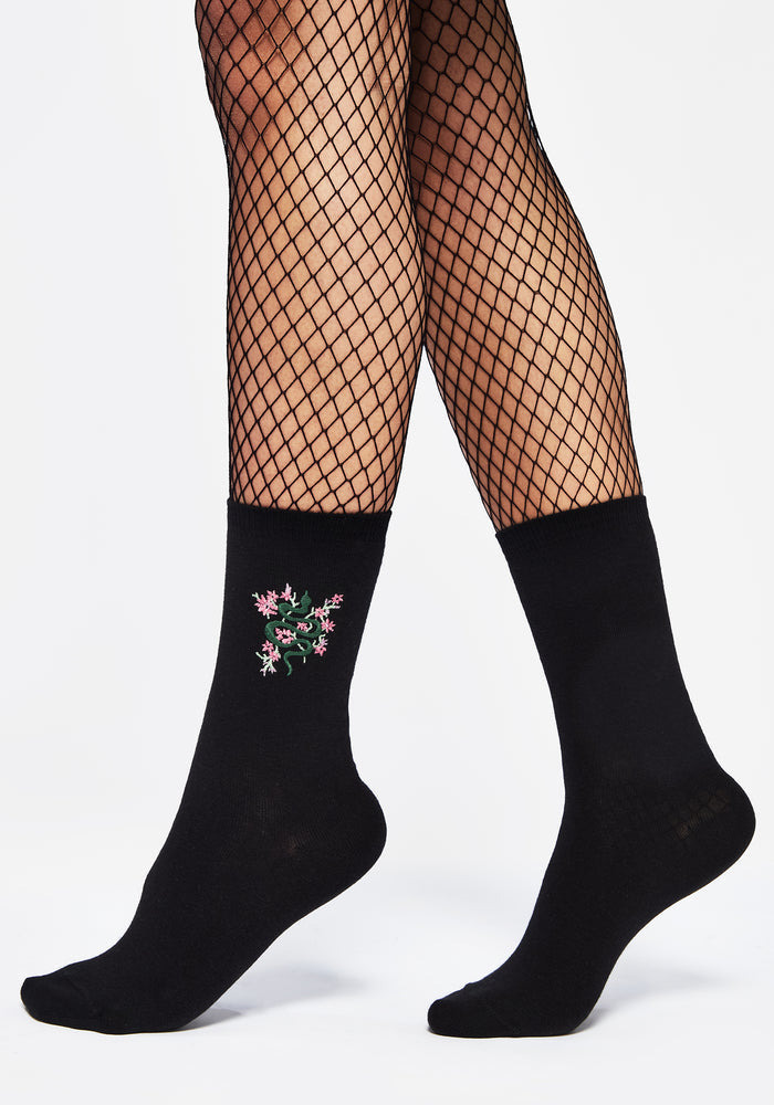 Twisted Snake Socks