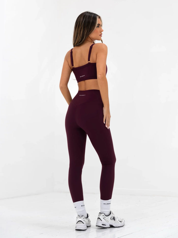 Ultimate Active Leggings - Dark Cherry