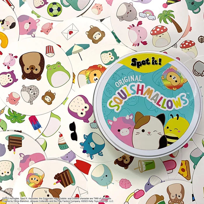 USAOpoly- Spot It! - Squishmallows