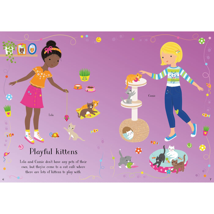 Usborne - Little Sticker Dolly Dressing - Pets