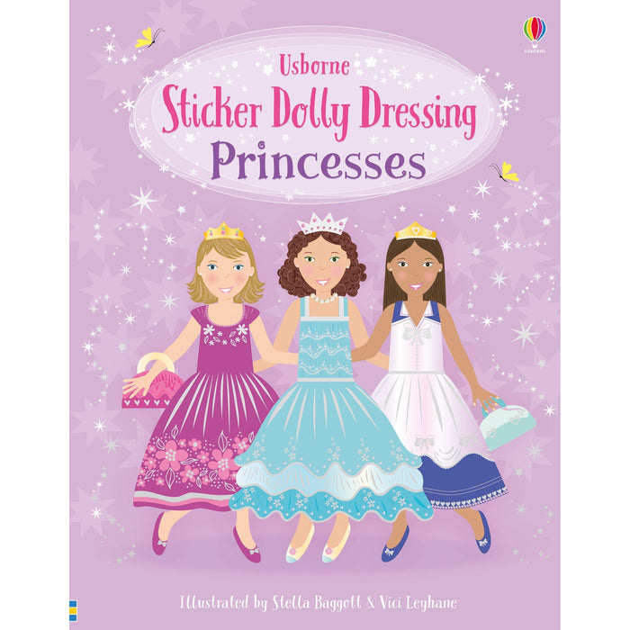 Usborne - Sticker Dolly Dressing - Princesses