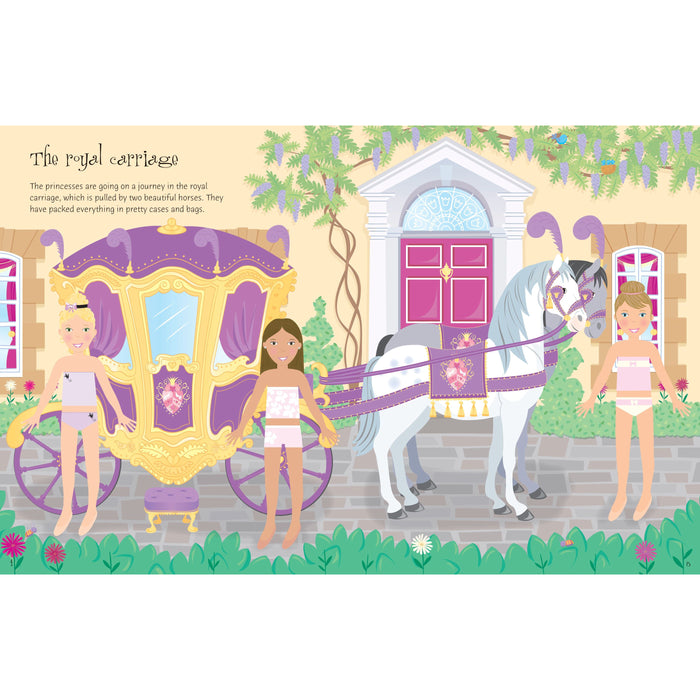 Usborne - Sticker Dolly Dressing - Princesses