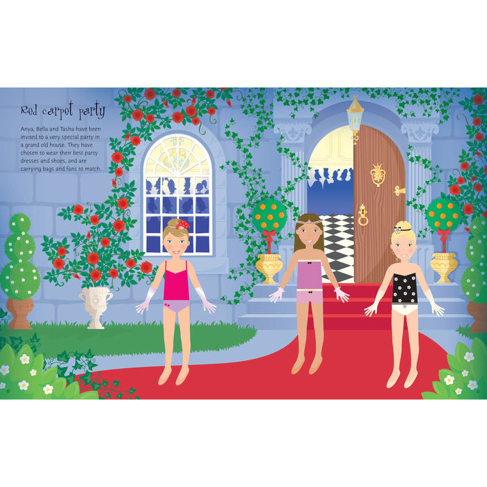 Usborne - Sticker Dolly Dressing - Princesses