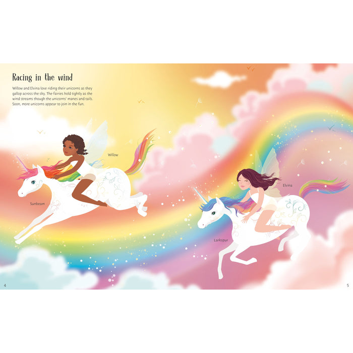 Usborne - Sticker Dolly Dressing - Rainbow Unicorns