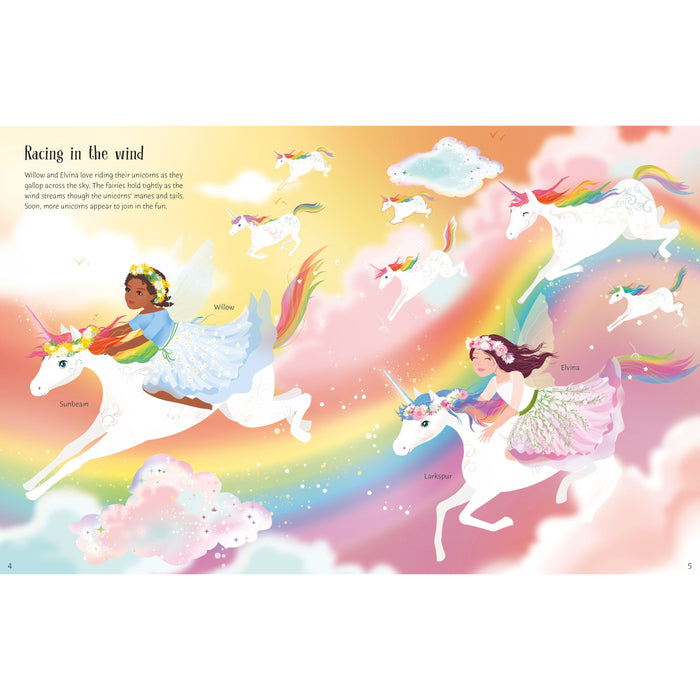 Usborne - Sticker Dolly Dressing - Rainbow Unicorns