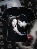 "vampire" baby tee
