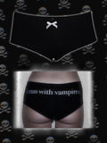 "vampire" boy shorts undies