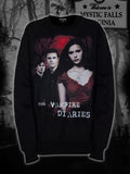 "vampire diaries" crew neck