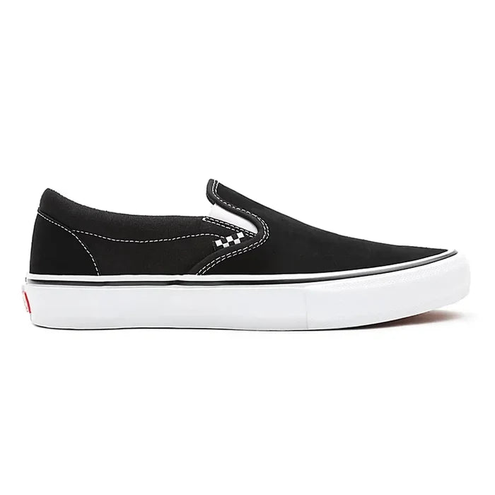 Vans Skate Slip On Scarpa Black White